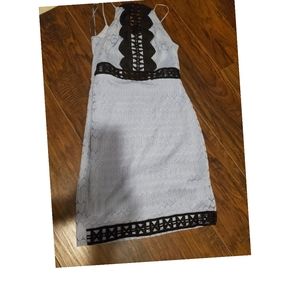 Topshop baby blue dress